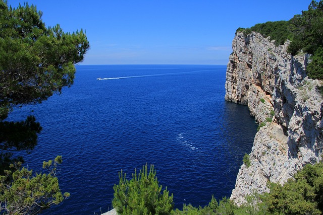 moře v Chorvatsku